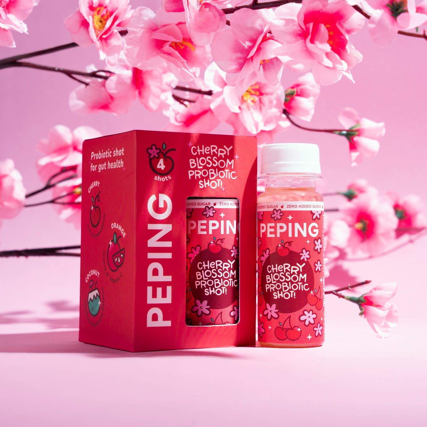 Cherry Blossom Probiotic Shot - Pack of 20 shots