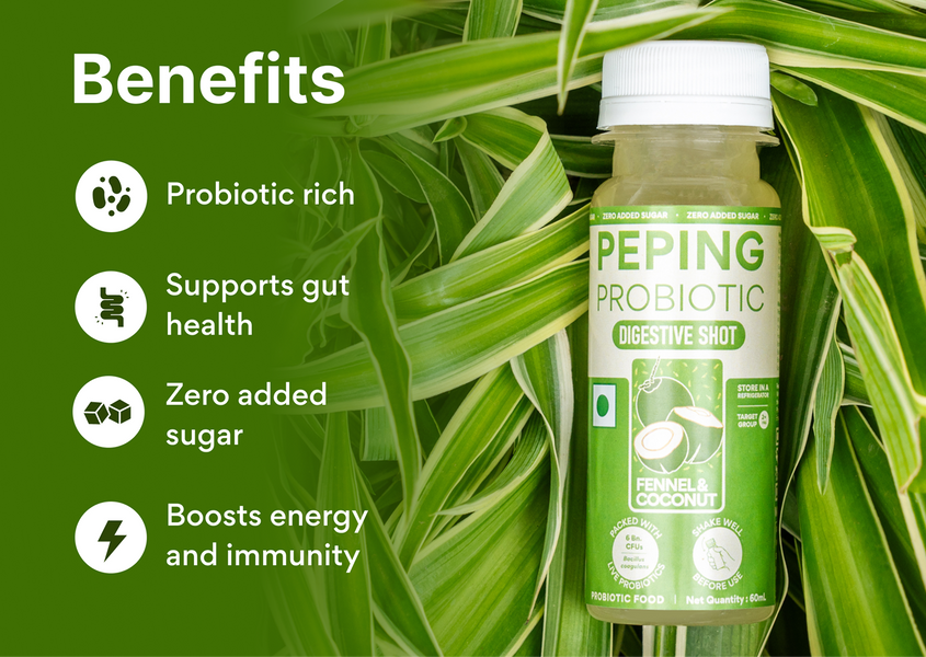 Probiotic Shot Fennel Coconut