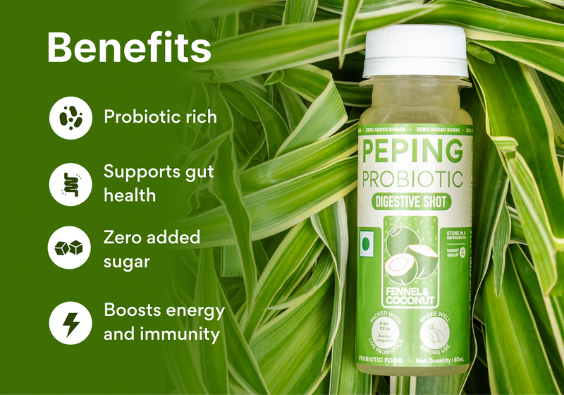 Probiotic Shot Fennel Coconut