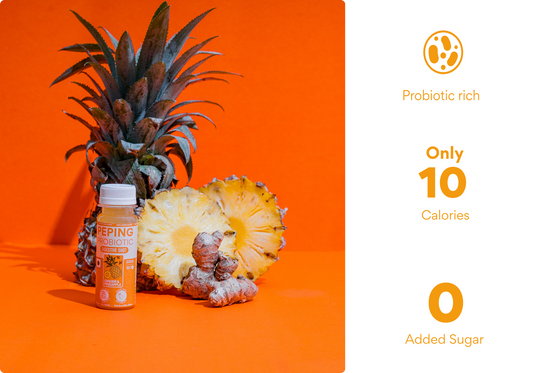 Probiotic Shot Ginger Pineapple