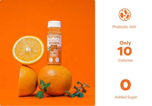 Probiotic Shot Spearmint Orange